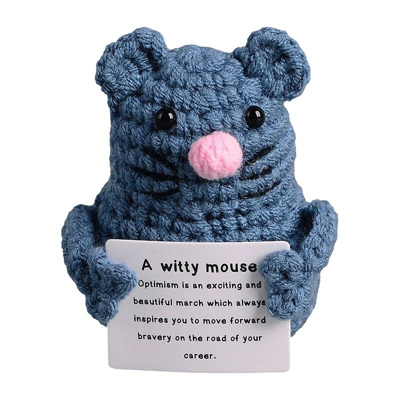 Crocheted Mouse Plush